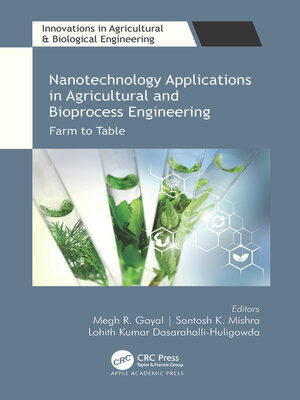 cover image of Nanotechnology Applications in Agricultural and Bioprocess Engineering